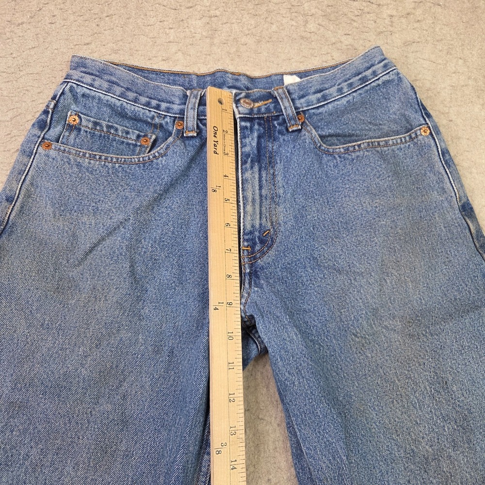Vintage 90s Levis 550 Jeans Mens 31x30 Blue Relaxed Fit Paper Tag Grunge Baggy - Picture 9 of 11